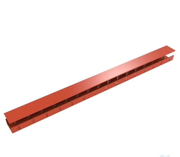 MÁNG CÁP SƠN TĨNH ĐIỆN MÀU CAM 300×100 DÀY 1.0